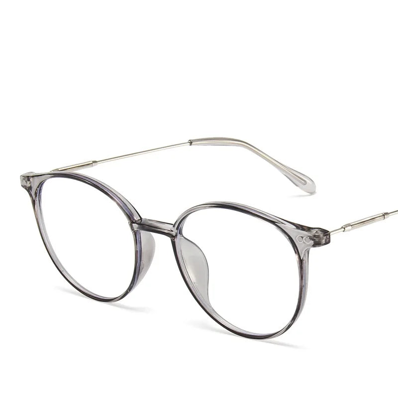 Damskie okulary korekcyjne okrągłe