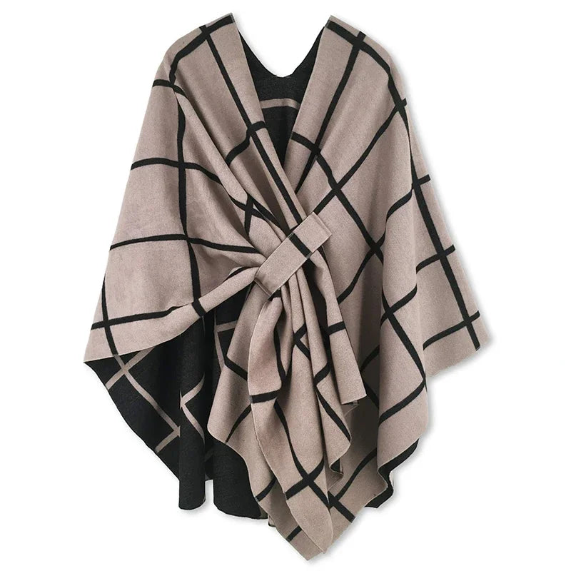 2024 New Poncho Women Luxury Winter Warm And Fashionable Comfortable Windproof luxery designer women Shawl Outing