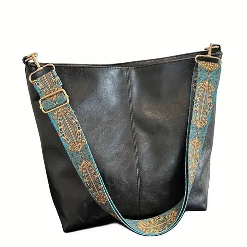 Damska torebka pu skórzana na ramię i crossbody