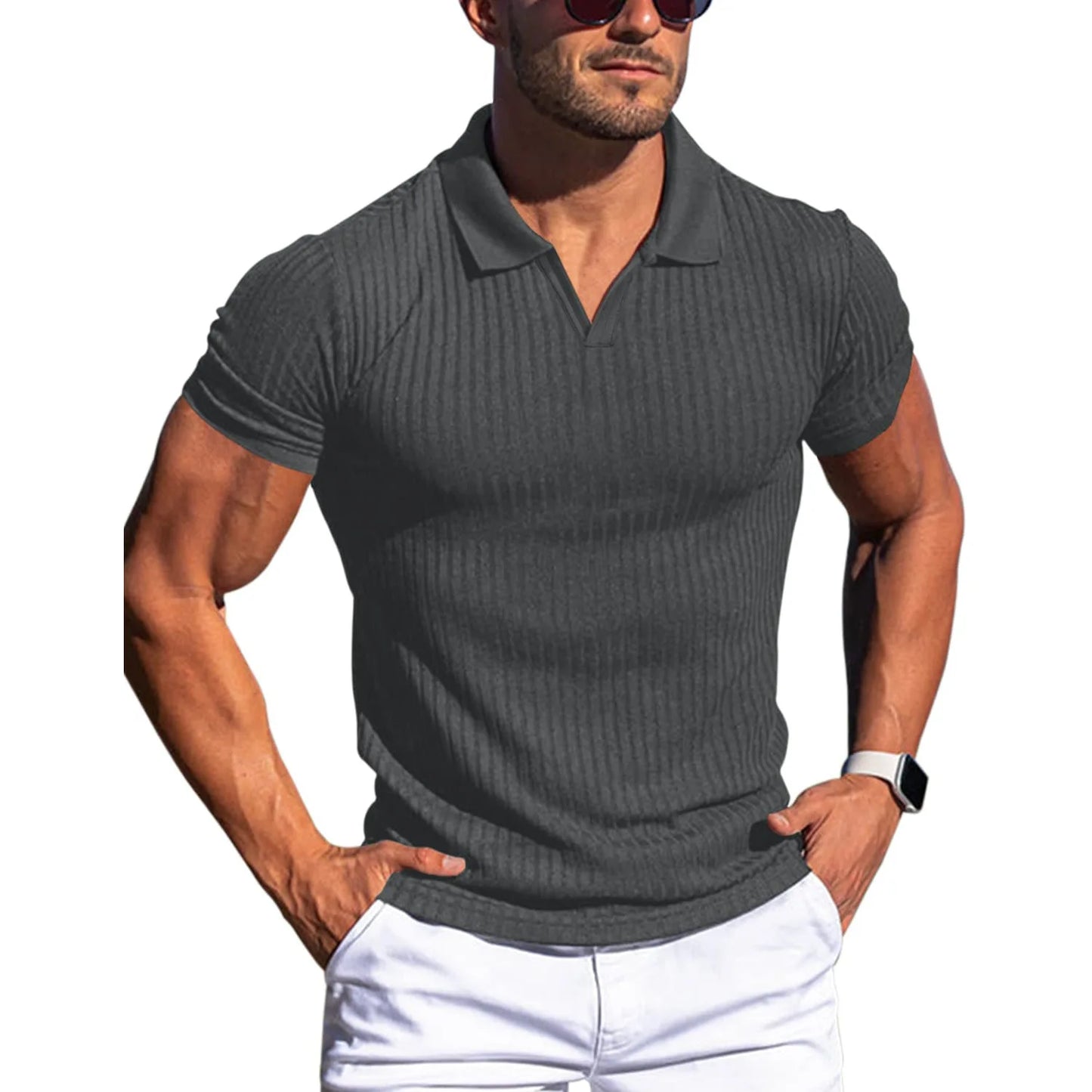 Męska koszulka polo casual