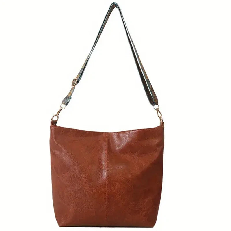 Damska torebka pu skórzana na ramię i crossbody