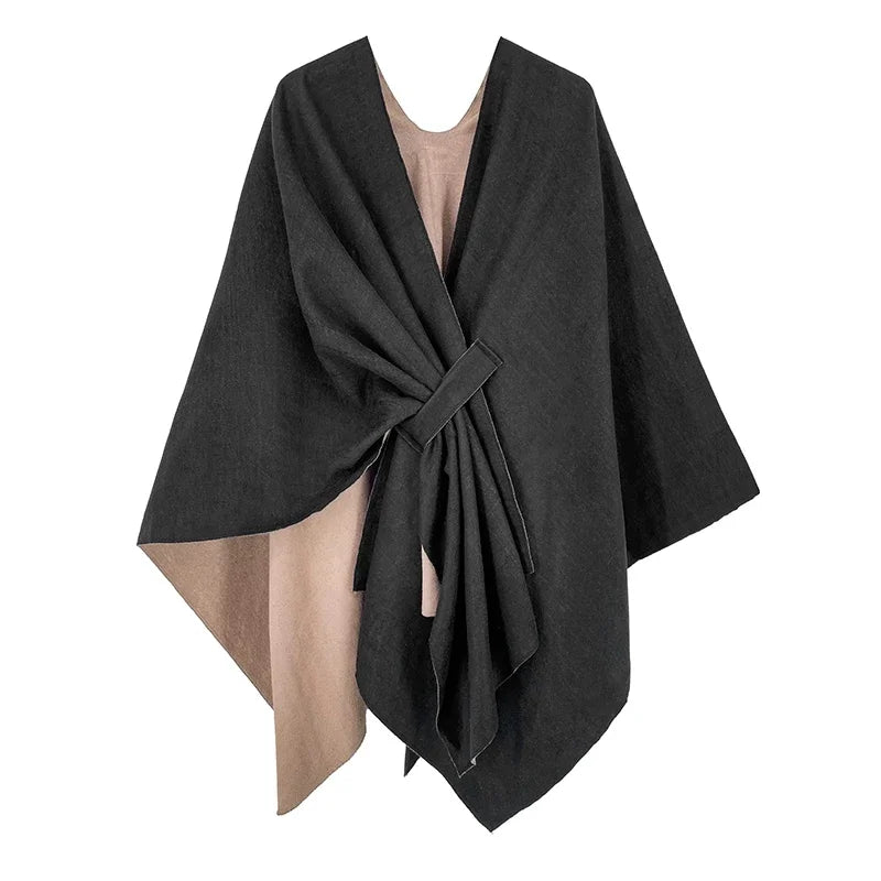 2024 New Poncho Women Luxury Winter Warm And Fashionable Comfortable Windproof luxery designer women Shawl Outing