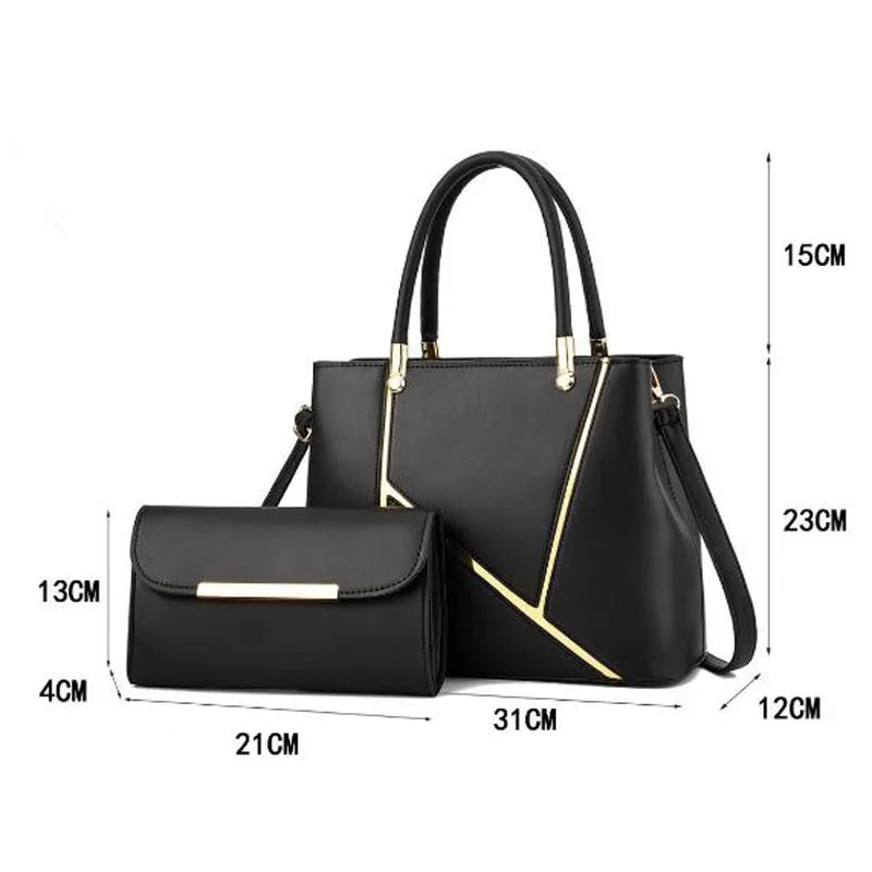 Damska torebka shopper z cekinami