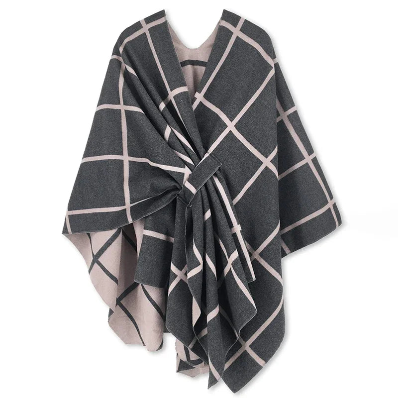 2024 New Poncho Women Luxury Winter Warm And Fashionable Comfortable Windproof luxery designer women Shawl Outing