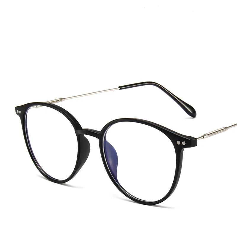 Damskie okulary korekcyjne okrągłe