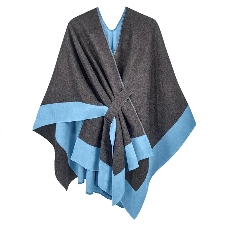 2024 New Poncho Women Luxury Winter Warm And Fashionable Comfortable Windproof luxery designer women Shawl Outing