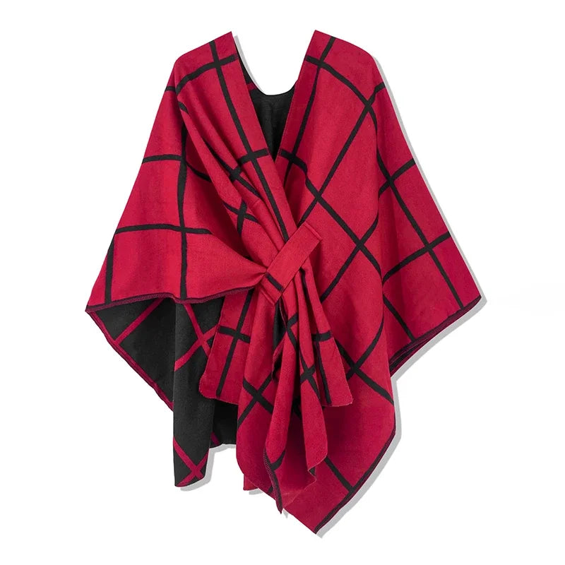 2024 New Poncho Women Luxury Winter Warm And Fashionable Comfortable Windproof luxery designer women Shawl Outing
