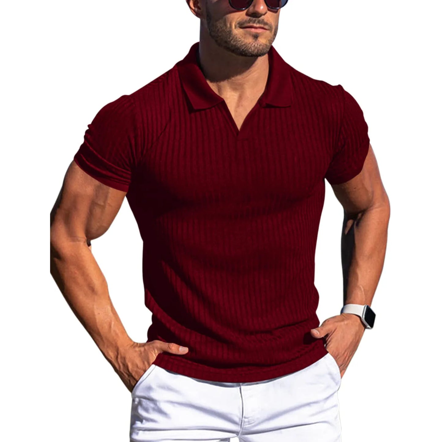 Męska koszulka polo casual