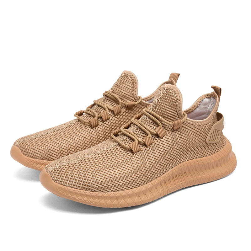 Summer Mesh Men Sneakers Super Light Breathable Casual Shoes For Men Sport Footwear Cool Outdoor Walking Shoes