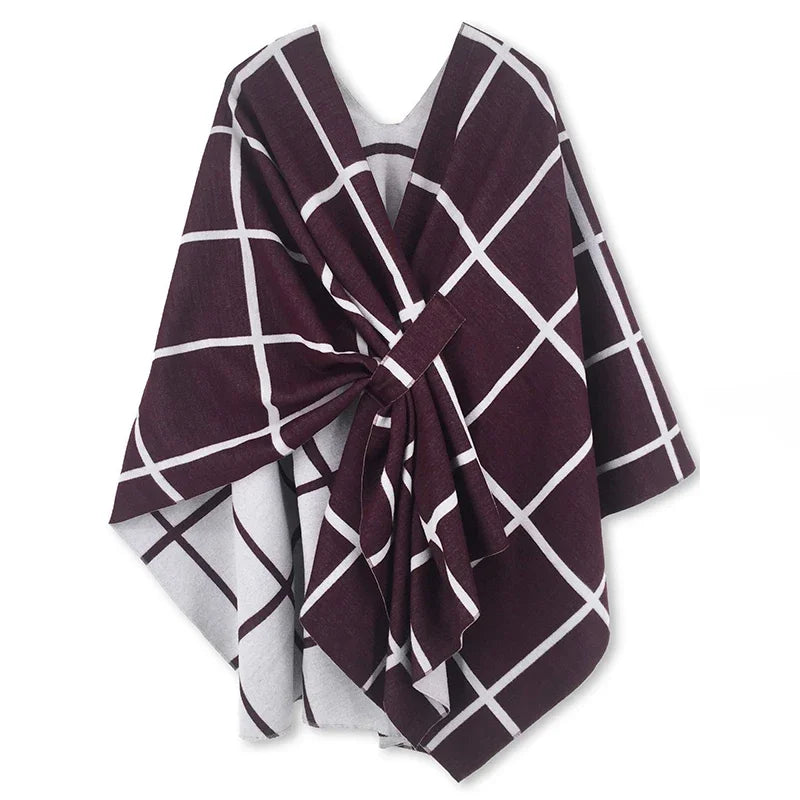 2024 New Poncho Women Luxury Winter Warm And Fashionable Comfortable Windproof luxery designer women Shawl Outing