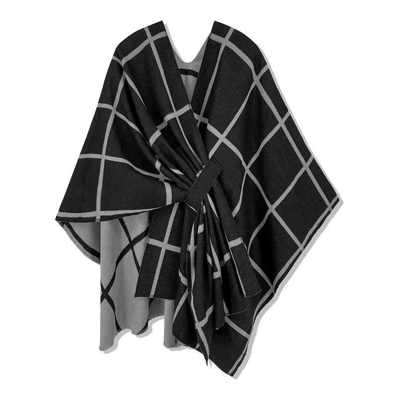 2024 New Poncho Women Luxury Winter Warm And Fashionable Comfortable Windproof luxery designer women Shawl Outing