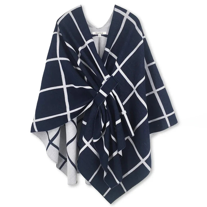 2024 New Poncho Women Luxury Winter Warm And Fashionable Comfortable Windproof luxery designer women Shawl Outing