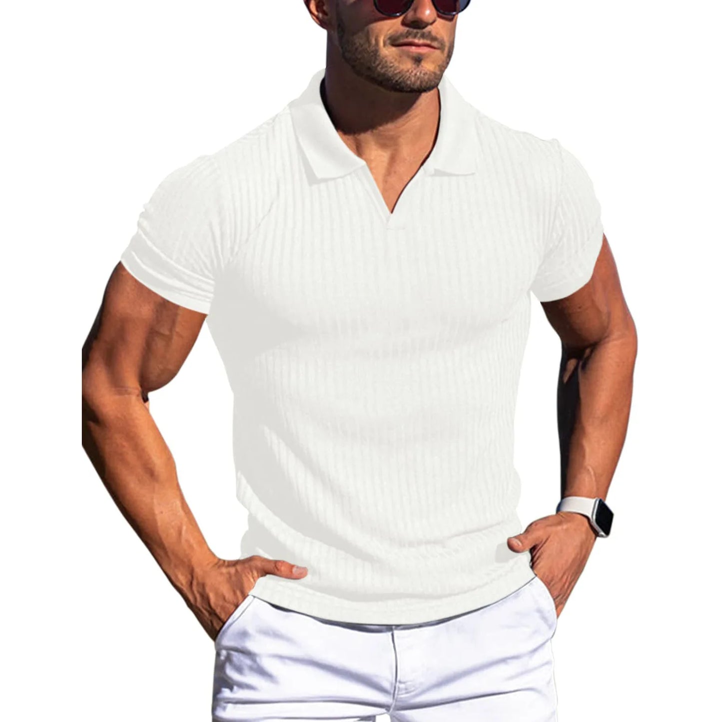 Męska koszulka polo casual