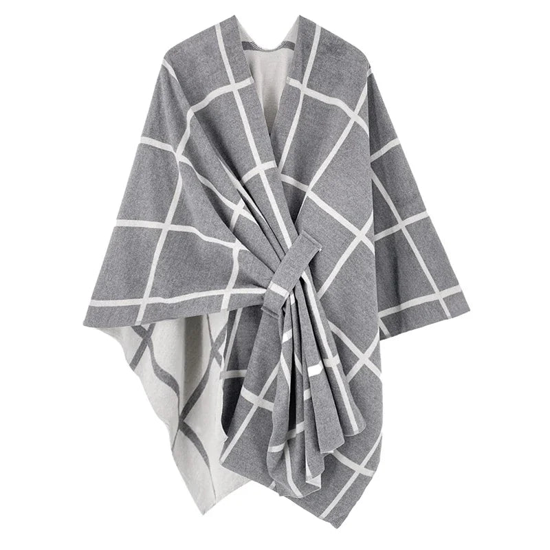 2024 New Poncho Women Luxury Winter Warm And Fashionable Comfortable Windproof luxery designer women Shawl Outing