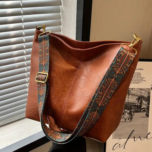 Damska torebka pu skórzana na ramię i crossbody