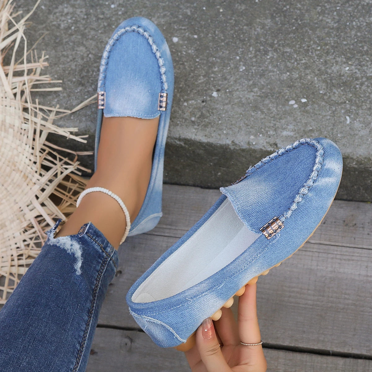 Women Shoes Slip On Loafers For Ballet Flats Women Moccasins Casual Sneakers Zapatos Mujer Flat Shoes For Women Casual Shoes