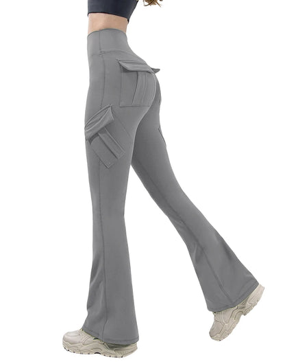 Spodnie Damskie Rozszerzane Knitted Bootcut