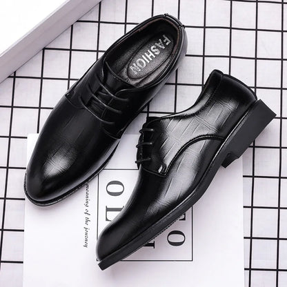 Buty Męskie Eleganckie Skórzane
