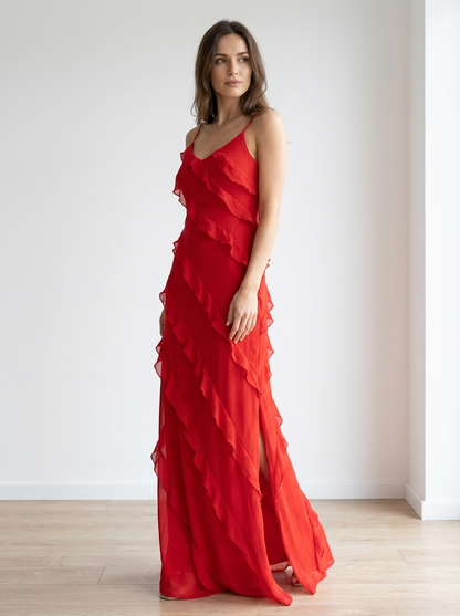 NowoModa | Zwiewna szyfonowa sukienka - lekkość i kobiecy styl